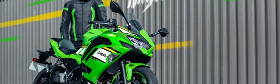Nieuwe kleuren voor 2025 model populaire Kawasaki Ninja 650